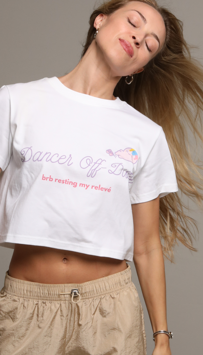 Dancer Off-Duty Tee – “brb resting my relevé” Limited Edition