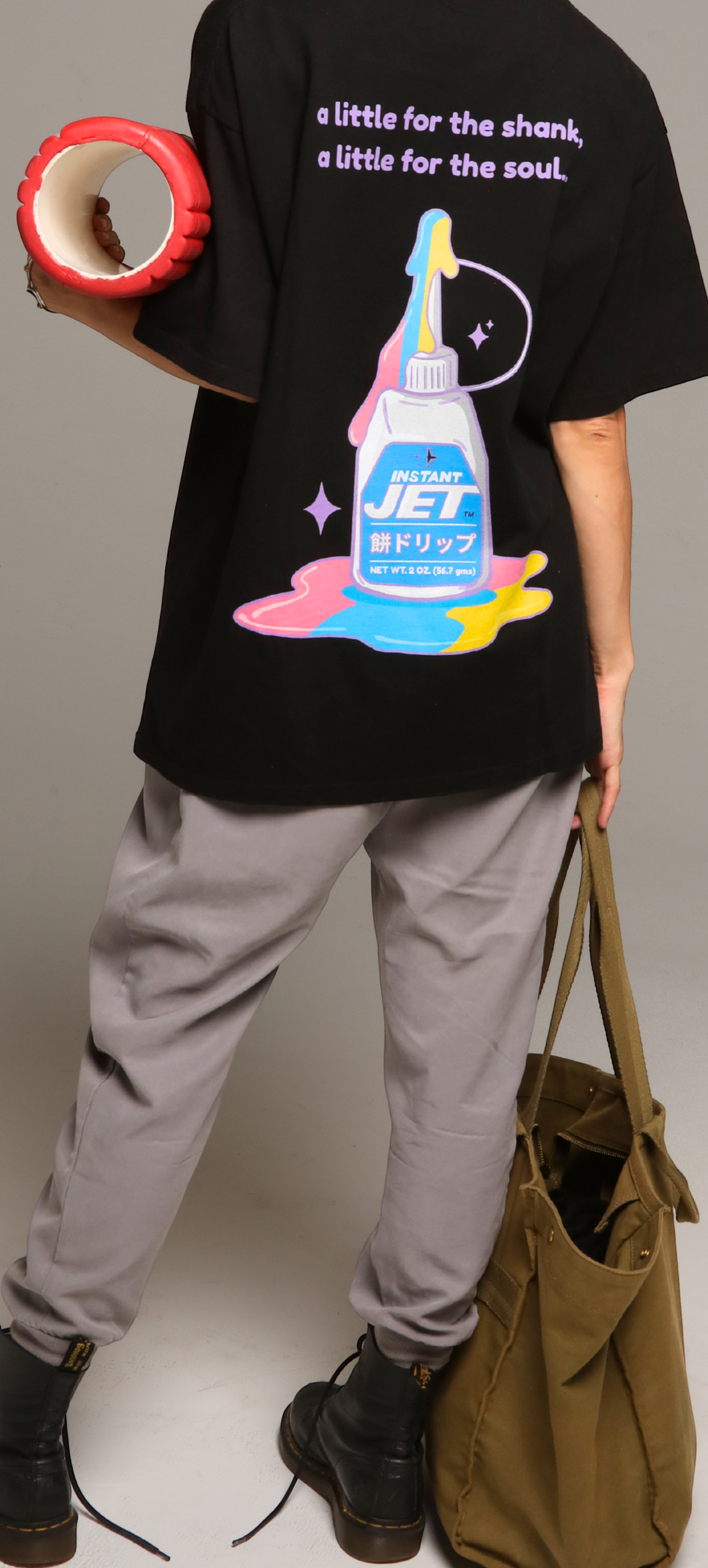 Jet Glue Tee – “A Little for the Shank, A Little for the Soul” Limited Edition Graphic