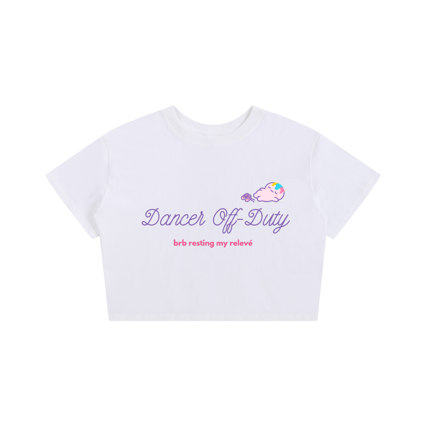 Dancer Off-Duty Tee – “brb resting my relevé” Limited Edition