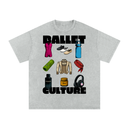 Ballet Culture Tee – Limited Edition Graphic // Men - Slate Grey