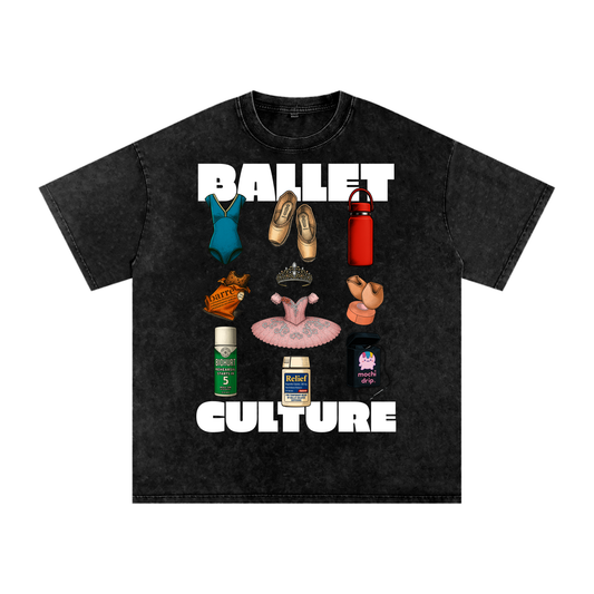 Ballet Culture Tee – Limited Edition Graphic // Women - Charcoal