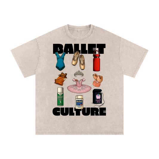 Ballet Culture Tee – Limited Edition Graphic // Women - Apricot